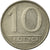 Moneda, Polonia, 10 Zlotych, 1985, Warsaw, MBC, Cobre - níquel, KM:152.1
