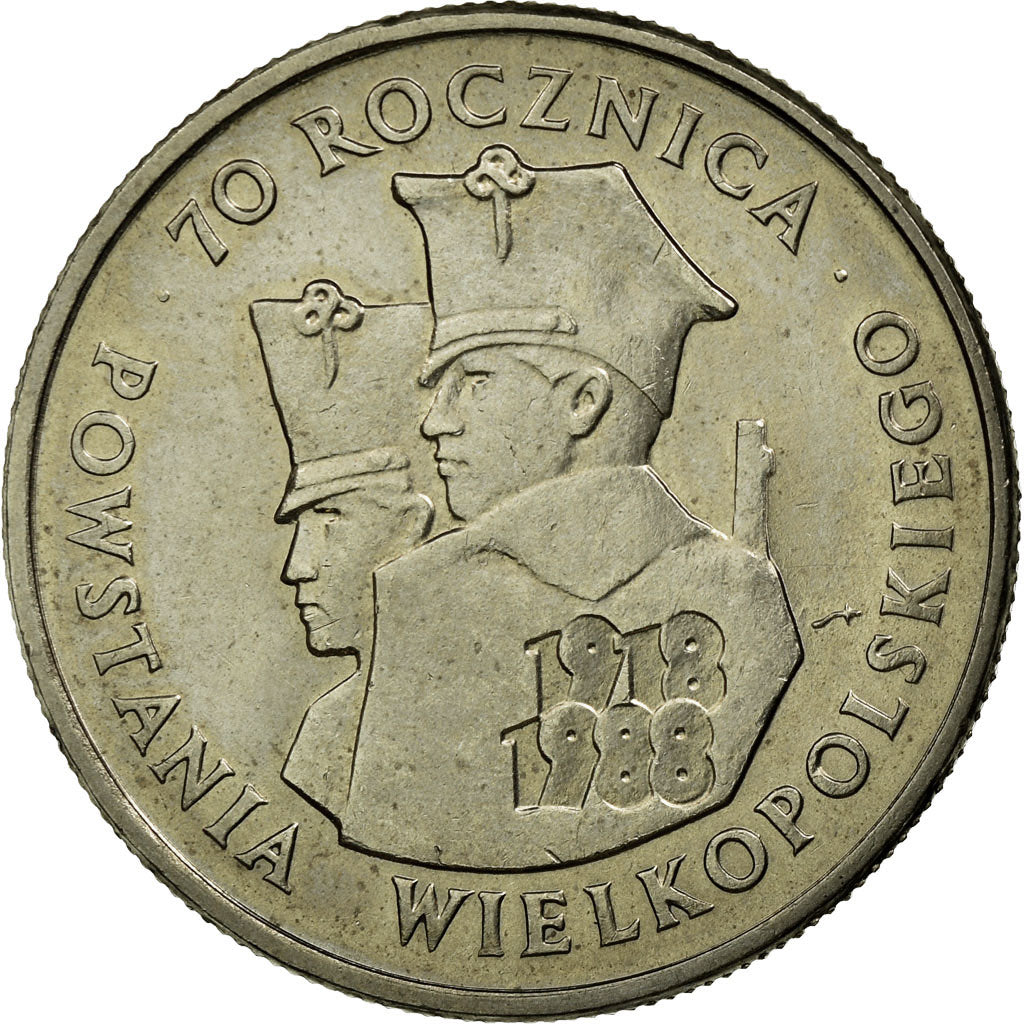 Moneta, Polska, 70th Anniversary - Wielkopolskiego Insurrection, 100 Zlotych