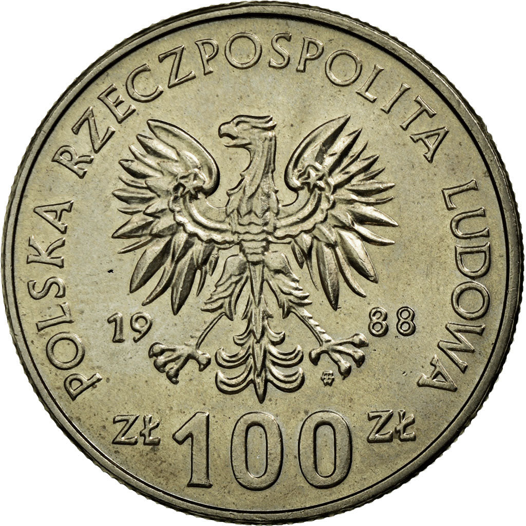 Moneta, Polska, 70th Anniversary - Wielkopolskiego Insurrection, 100 Zlotych