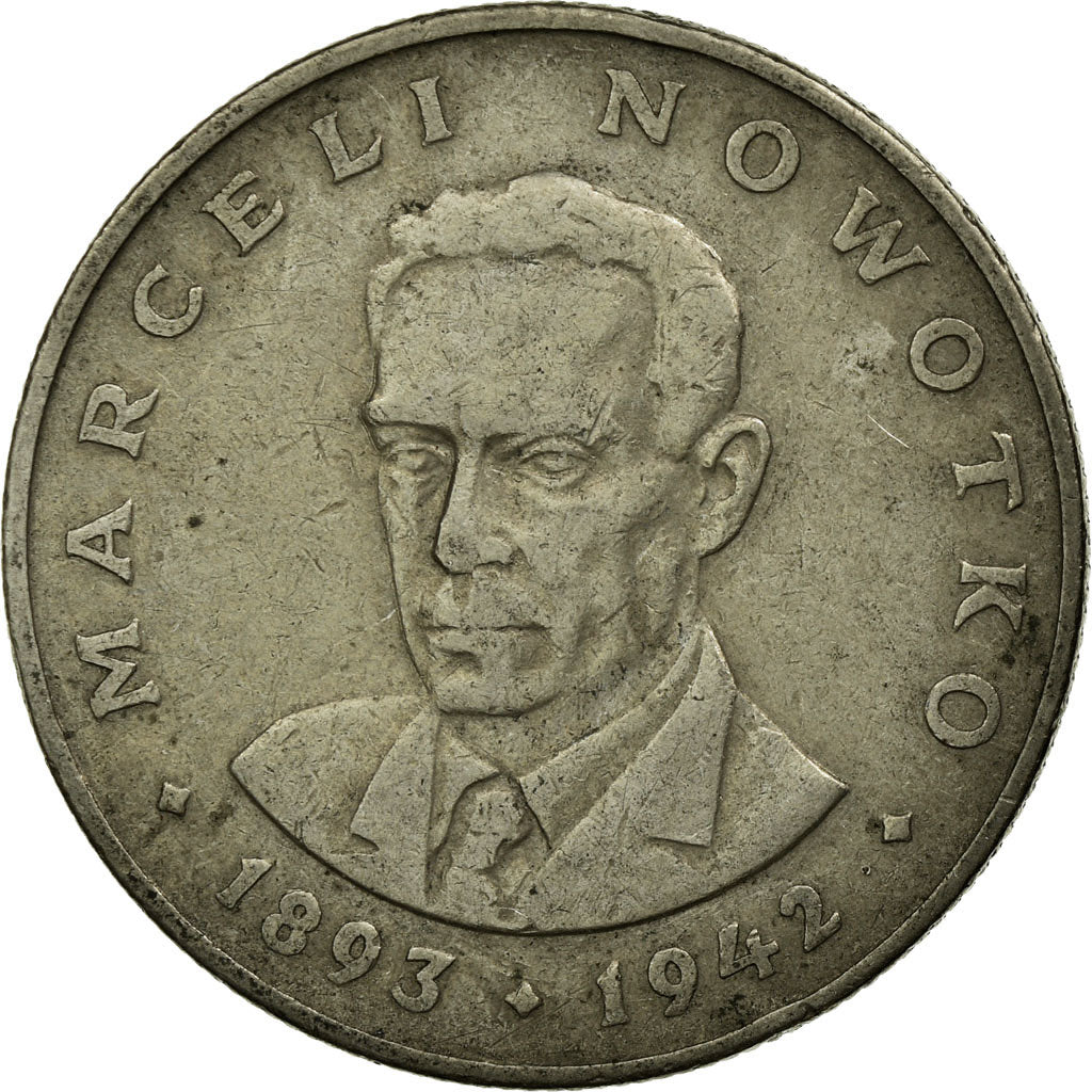 Münze, Polen, 20 Zlotych, 1974, Warsaw, S+, Copper-nickel, KM:69