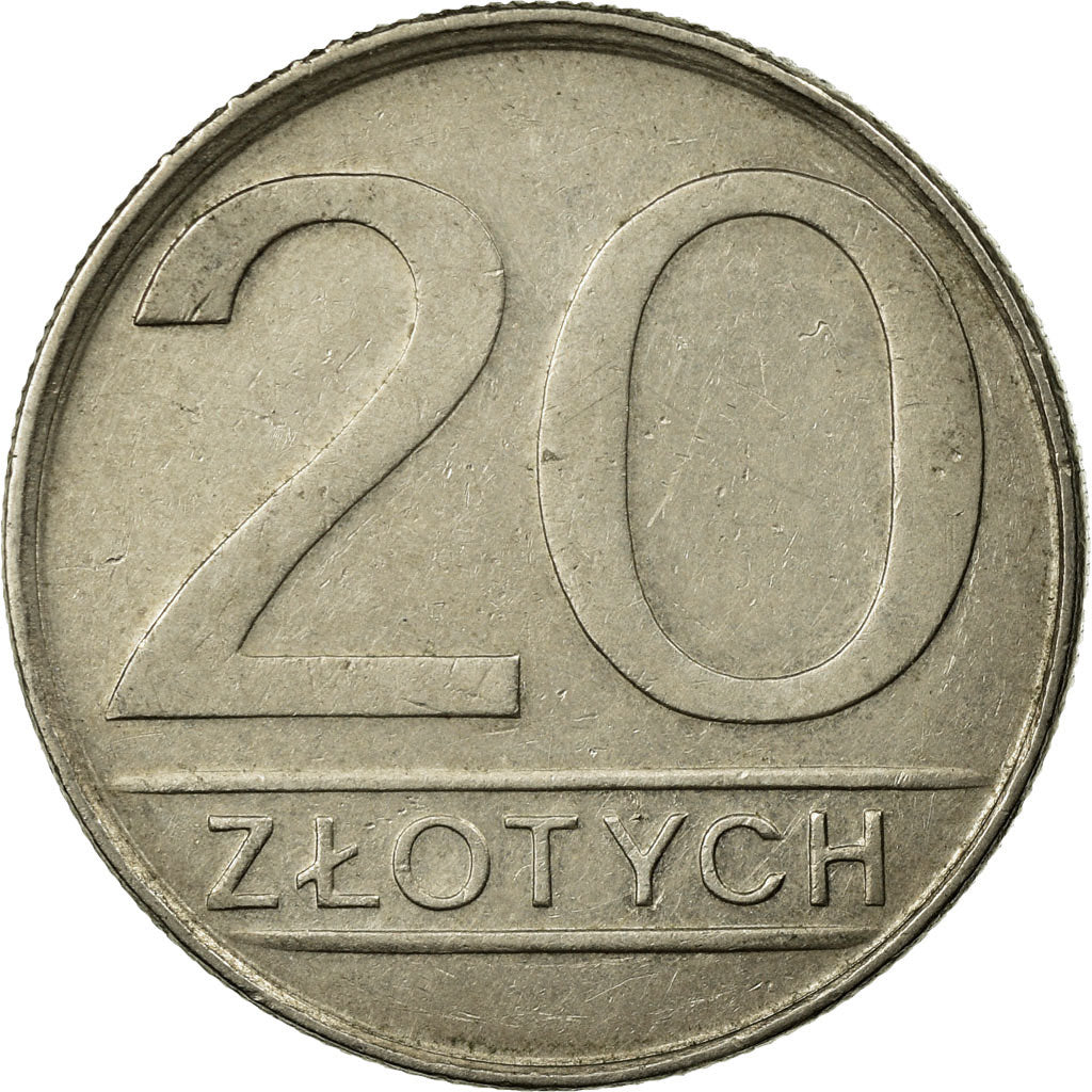 Monnaie, Pologne, 20 Zlotych, 1985, Warsaw, TTB, Copper-nickel, KM:153.1