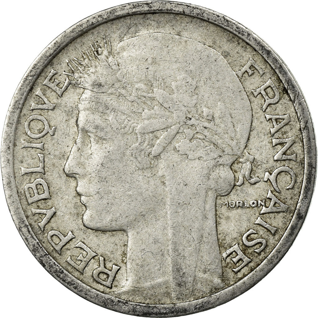 Coin, France, Morlon, Franc, 1945, Castelsarrasin, VF(30-35), Aluminum