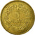 Moneda, Francia, Lavrillier, 5 Francs, 1940, MBC, Aluminio - bronce, KM:888a.1