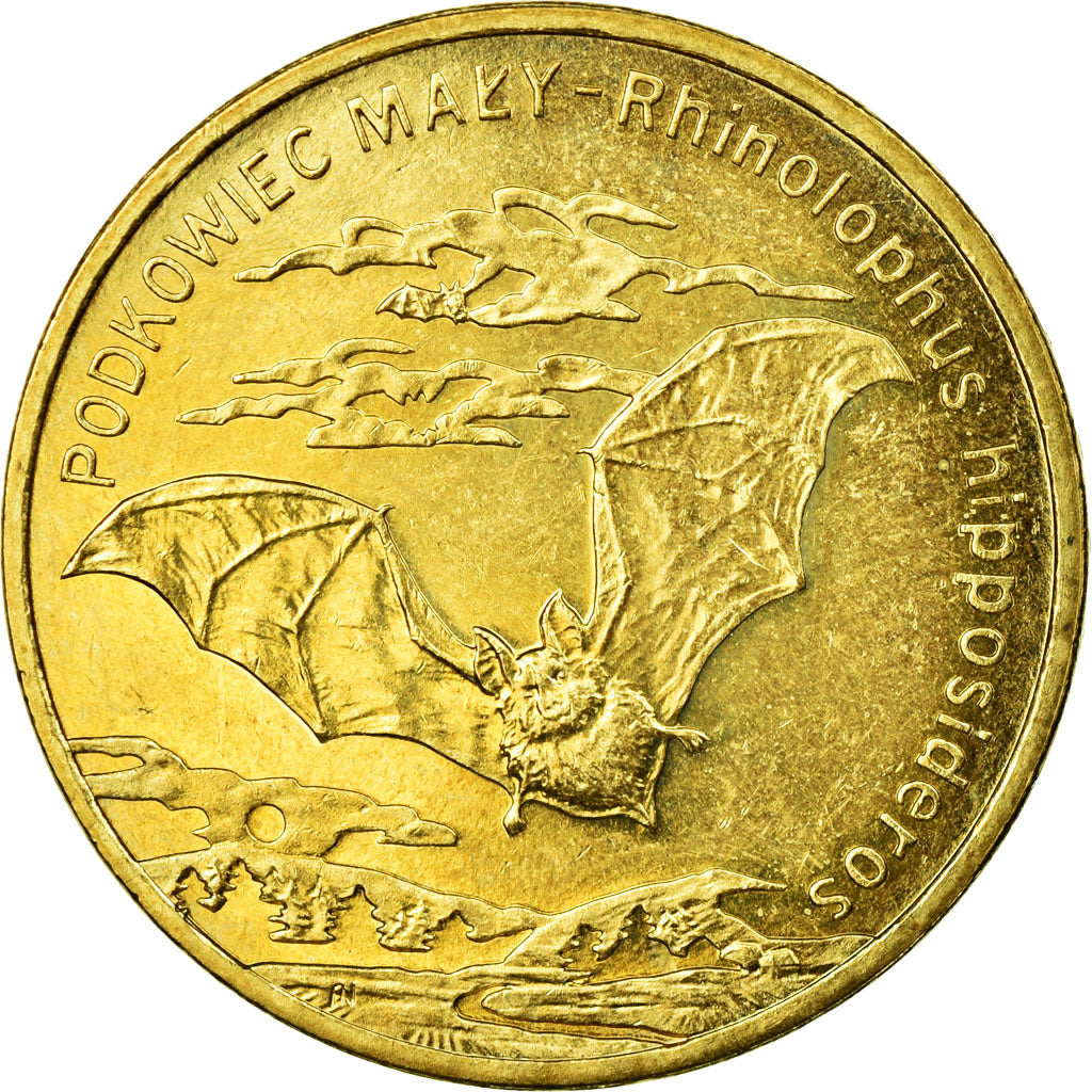 Coin, Poland, 2 Zlote, 2010, Warsaw, EF(40-45), Brass, KM:723