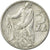 Moneda, Polonia, 5 Zlotych, 1974, Warsaw, BC+, Aluminio, KM:47