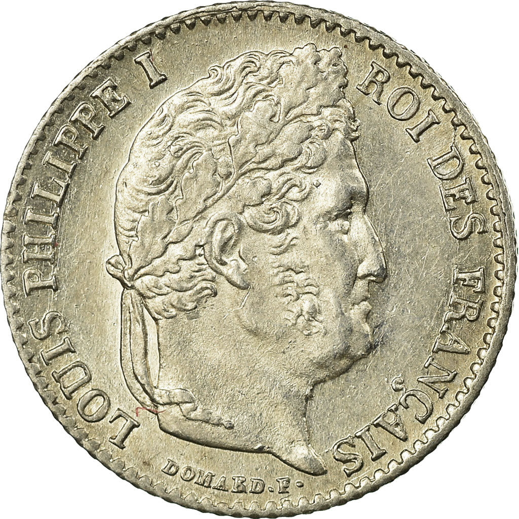 Coin, France, Louis-Philippe, 1/4 Franc, 1832, Paris, MS(60-62), Silver