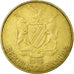 Moneda, Namibia, Dollar, 2010, Vantaa, MBC, Latón, KM:4