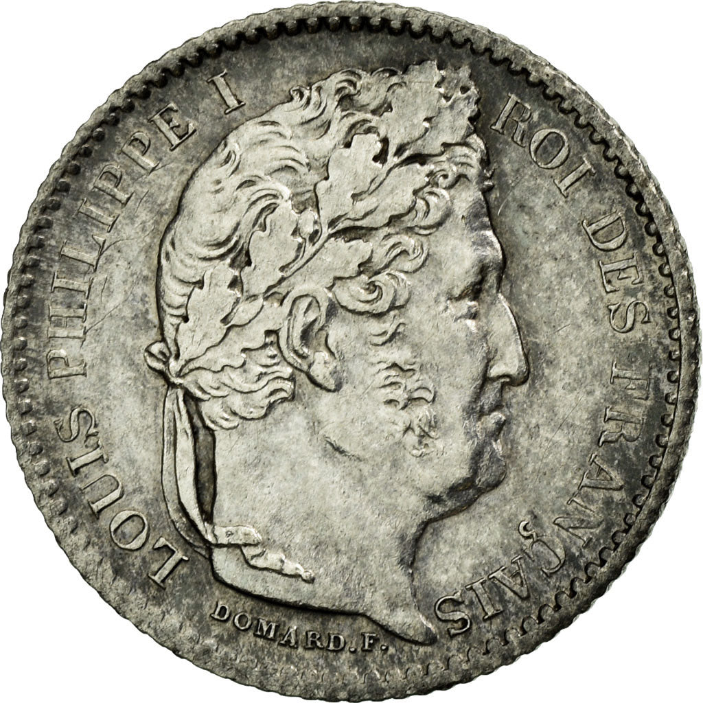 Coin, France, Louis-Philippe, 25 Centimes, 1846, Paris, AU(55-58), Silver