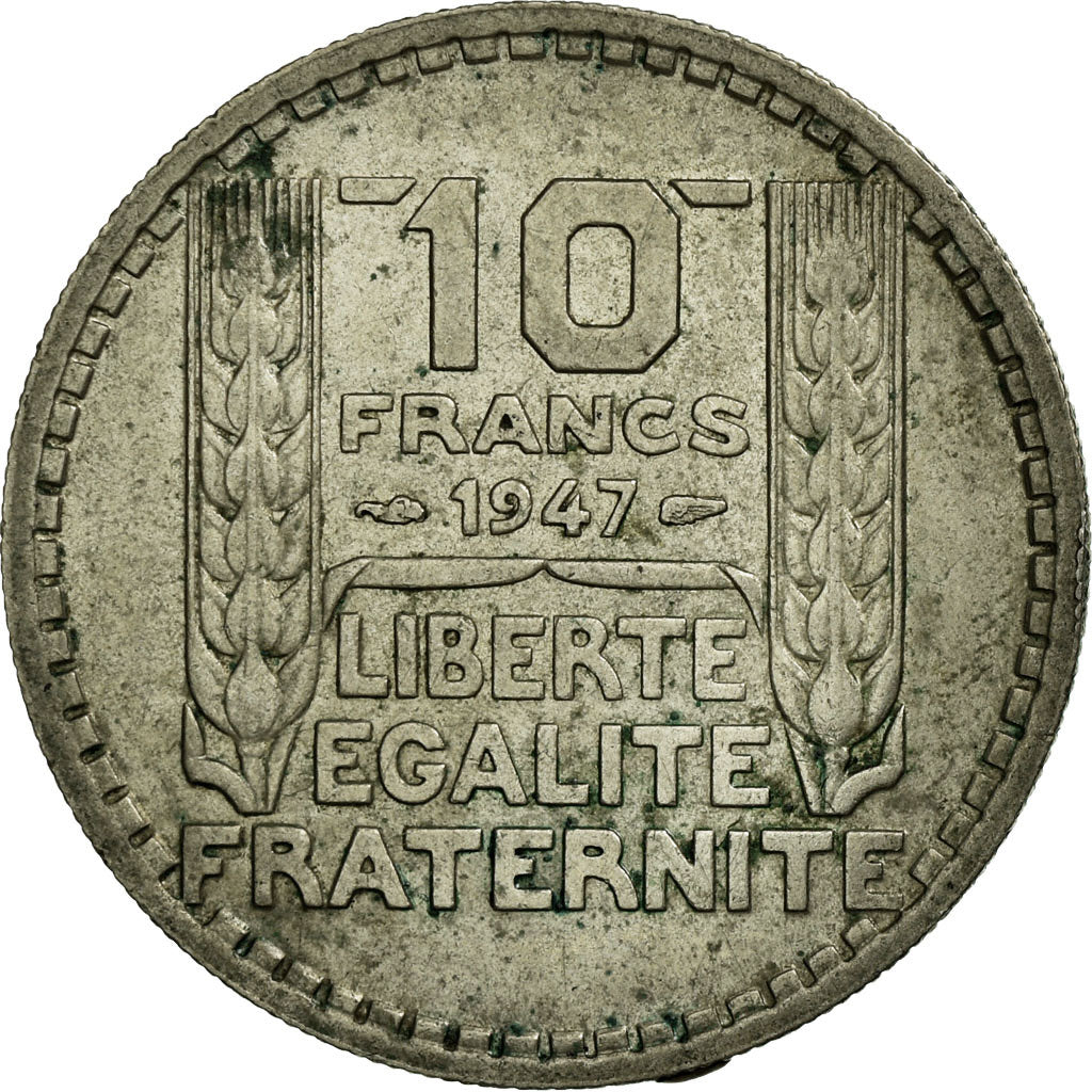 Monnaie, France, Turin, 10 Francs, 1947, TTB, Copper-nickel, Gadoury:810a