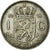 Moeda, Países Baixos, Juliana, Gulden, 1958, EF(40-45), Prata, KM:184