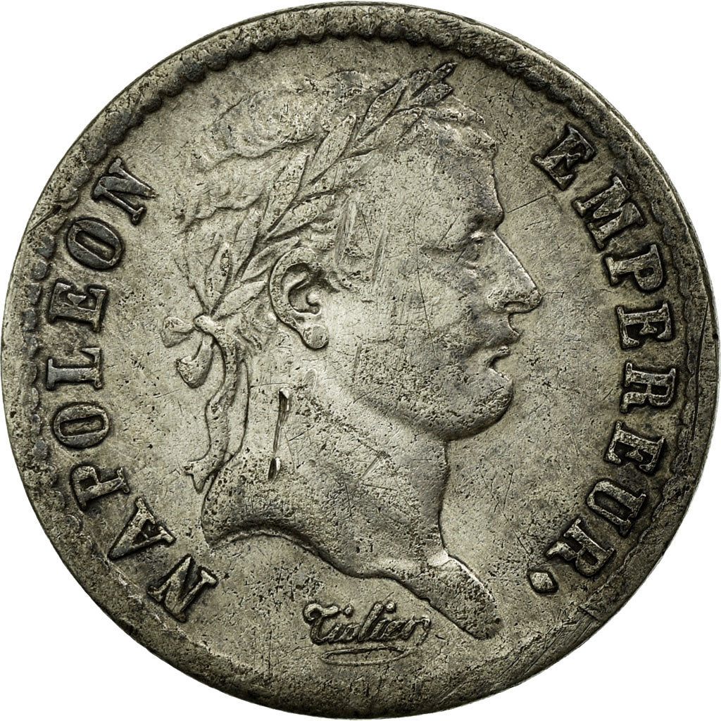 Monnaie, France, Napoléon I, 1/2 Franc, 1811, Paris, TTB+, Argent, KM:691.1