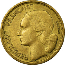 Moneda, Francia, Guiraud, 10 Francs, 1958, Paris, MBC, Aluminio - bronce