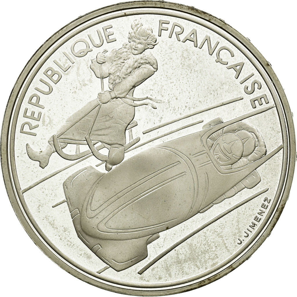Coin, France, 100 Francs, 1990, MS(60-62), Silver, KM:981, Gadoury:7