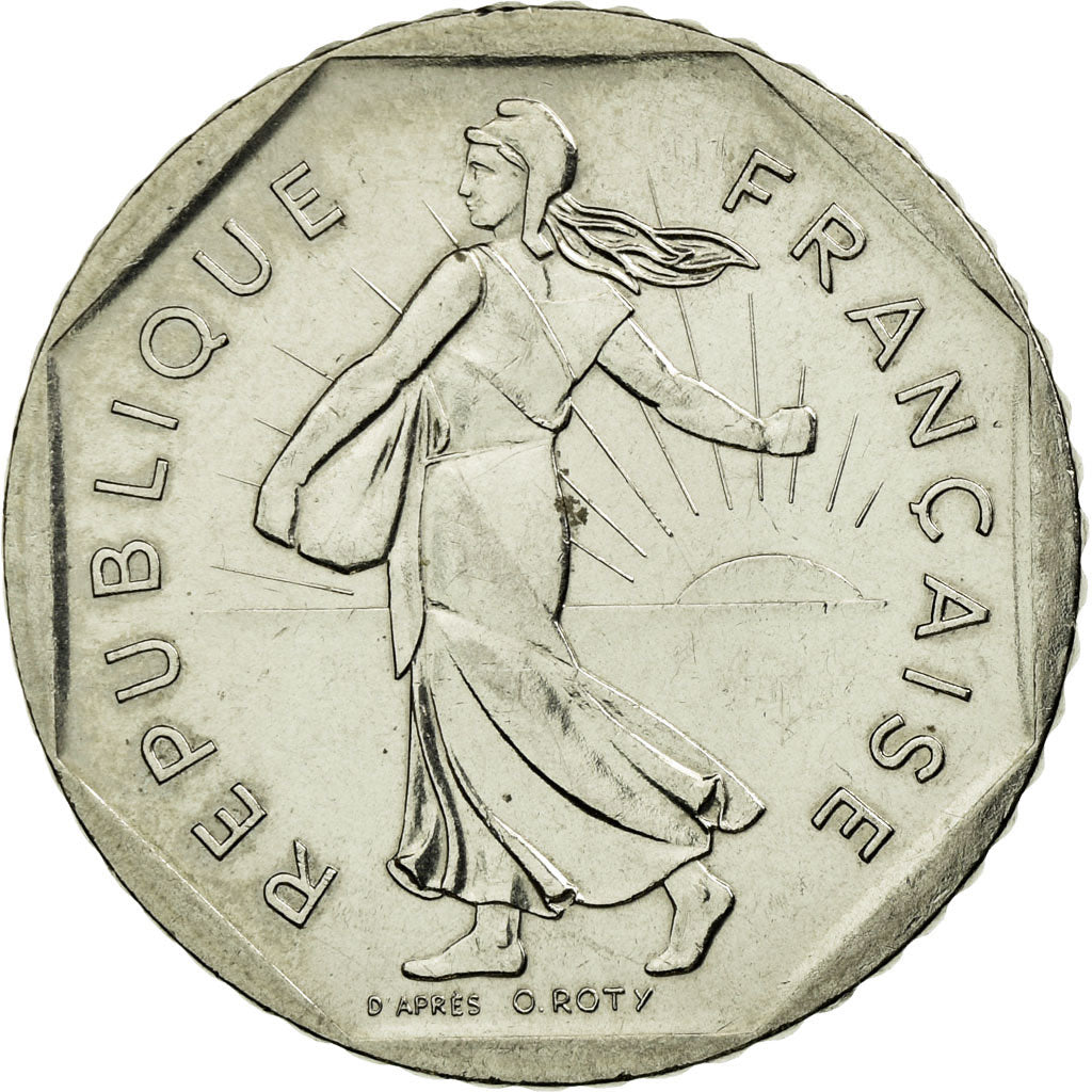 Münze, Frankreich, Semeuse, 2 Francs, 1980, Paris, SS+, Nickel, KM:942.2