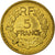 Coin, France, Lavrillier, 5 Francs, 1946, Paris, EF(40-45), Aluminum-Bronze