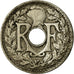Moneta, Francja, Lindauer, 5 Centimes, 1924, Paris, EF(40-45), Miedź-Nikiel