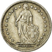 Münze, Schweiz, Franc, 1907, Bern, S+, Silber, KM:24