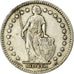 Coin, Switzerland, Franc, 1908, Bern, VF(30-35), Silver, KM:24