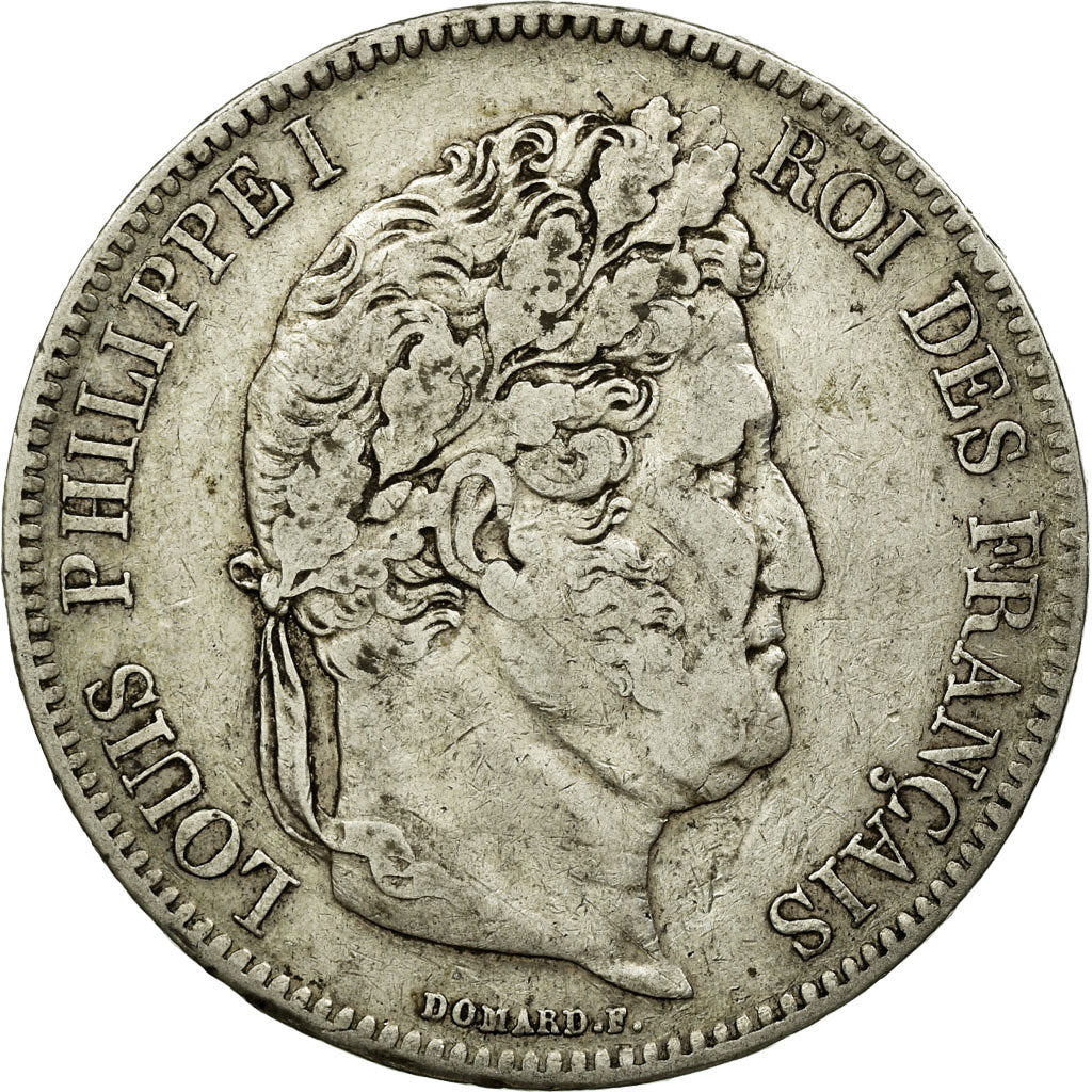 Monnaie, France, Louis-Philippe, 5 Francs, 1832, Lille, TTB+, Argent