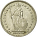 Münze, Schweiz, Franc, 1958, Bern, SS, Silber, KM:24