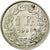 Coin, Switzerland, Franc, 1958, Bern, EF(40-45), Silver, KM:24
