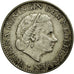 Coin, Netherlands, Juliana, Gulden, 1958, EF(40-45), Silver, KM:184