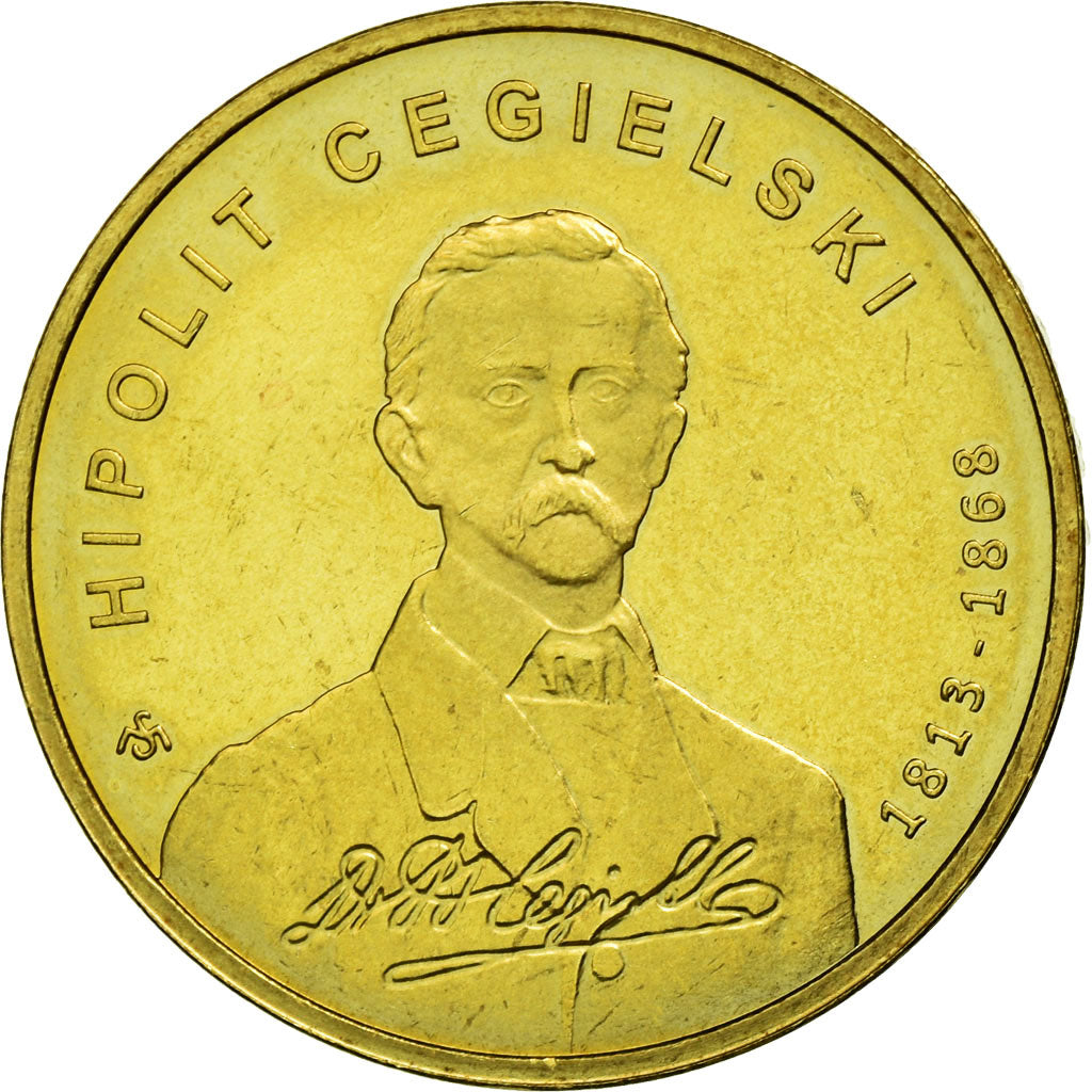 Monnaie, Pologne, 200th Anniversary of the Birth of Hipolit Cegielski, 2