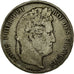 Coin, France, Louis-Philippe, 5 Francs, 1835, Lyon, VF(20-25), Silver