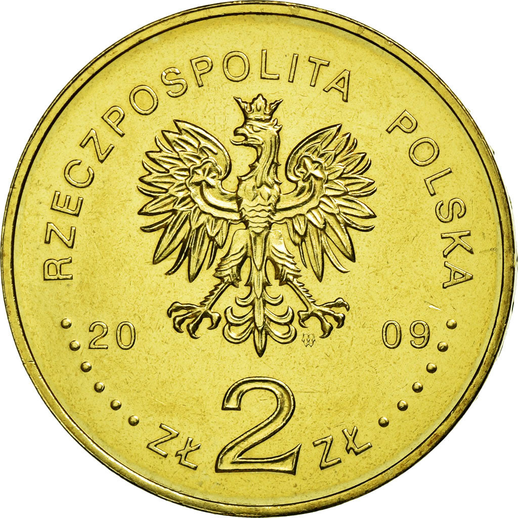 Moneda, Polonia, Tatar Mountain Rescue, 2 Zlote, 2009, Warsaw, MBC, Latón
