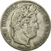 Coin, France, Louis-Philippe, 5 Francs, 1838, Strasbourg, AU(50-53), Silver