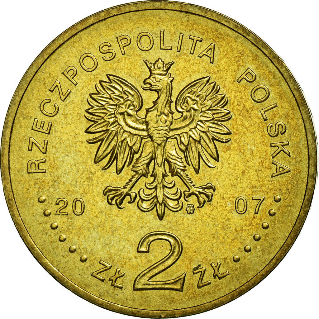 Moeda, Polónia, IGNACY DOMEYKO 1802 - 1889, 2 Zlote, 2007, Warsaw, EF(40-45)