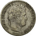 Coin, France, Louis-Philippe, 5 Francs, 1831, Strasbourg, F(12-15), Silver