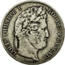 Coin, France, Louis-Philippe, 5 Francs, 1847, Strasbourg, VF(30-35), Silver