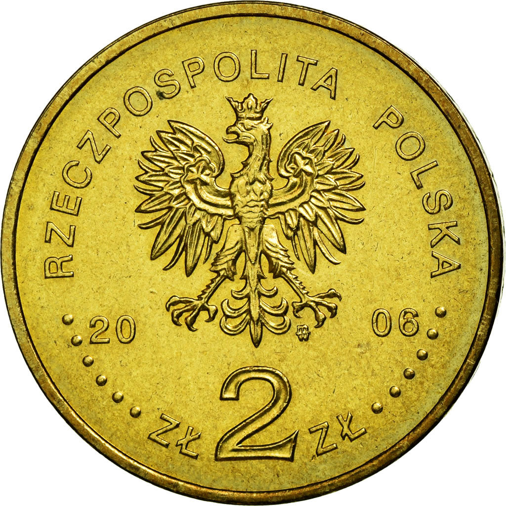 Moneda, Polonia, MISTRZOSTWA SWIATA W PItCE NOZNEJ NIEMCY - FIFA, 2 Zlote, 2006