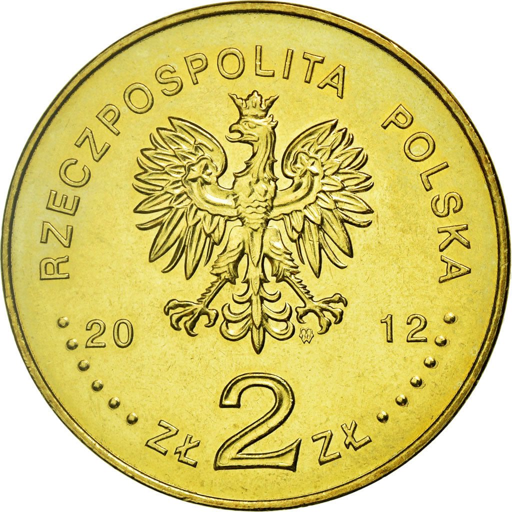 Coin, Poland, Cooperative banking in Poland, 150th Anniversary, 2 Zlote, 2012
