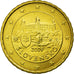 Slovakia, 10 Euro Cent, 2009, AU(55-58), Brass, KM:98