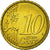 Slovakia, 10 Euro Cent, 2009, AU(55-58), Brass, KM:98