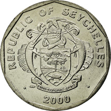 Coin, Seychelles, 5 Rupees, 2000, British Royal Mint, MS(63), Copper-nickel