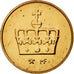 Coin, Norway, Harald V, 50 Öre, 2002, AU(55-58), Bronze, KM:460