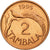 Moneta, Malawi, 2 Tambala, 1995, EF(40-45), Miedź platerowana stalą, KM:25