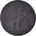 Coin, France, 2 Sols, 1791, Birmingham, Monneron, VF(20-25), Bronze, KM:Tn23