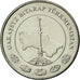 Moneda, Turkmenistán, 5 Tenge, 2009, EBC, Níquel chapado en acero, KM:97