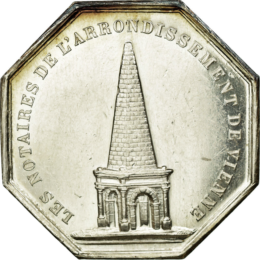France, Jeton, Notary, SUP, Bronze, Lerouge:440b