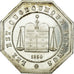 France, Jeton, Notary, 1854, SUP, Argent, Lerouge:12