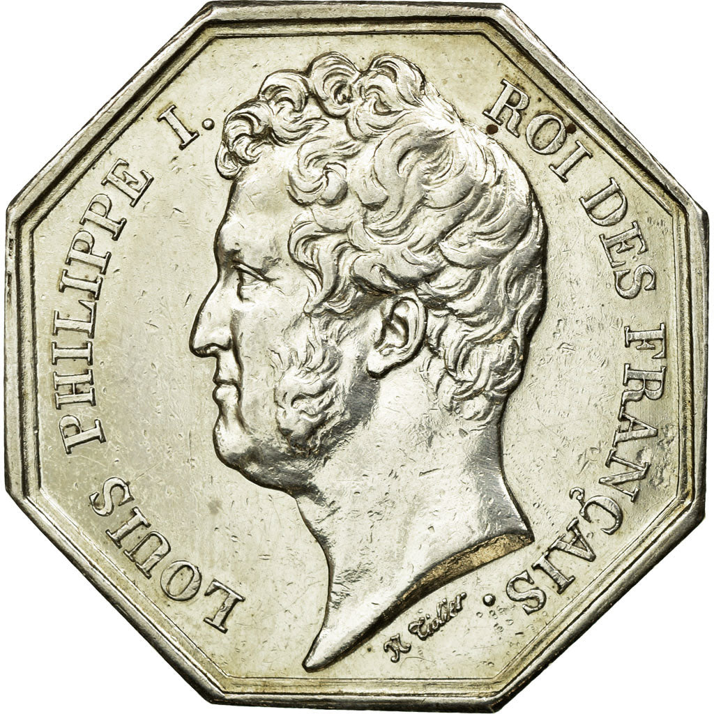 France, Jeton, Notary, SUP, Argent, Lerouge:58