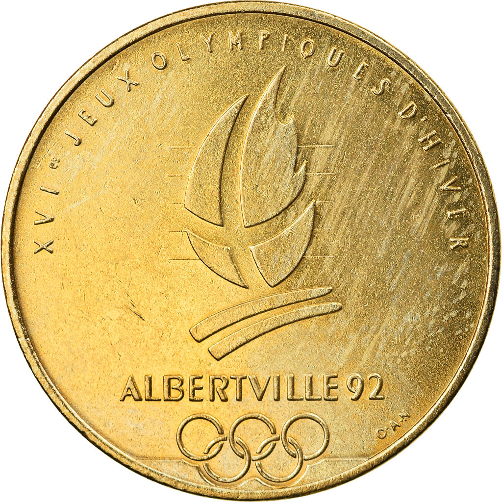 France, Medal, XVIème JO d'Albertville, Calgary, Sports & leisure, 1992