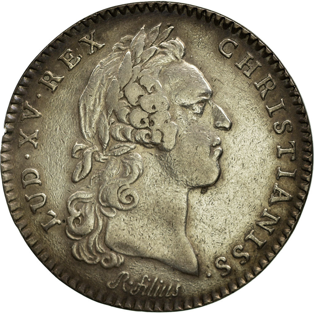 France, Token, Royal, EF(40-45), Silver, Feuardent:6338