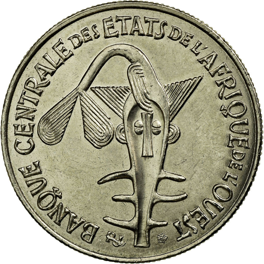 Moneda, Estados del África Occidental, 50 Francs, 2004, EBC, Cobre - níquel