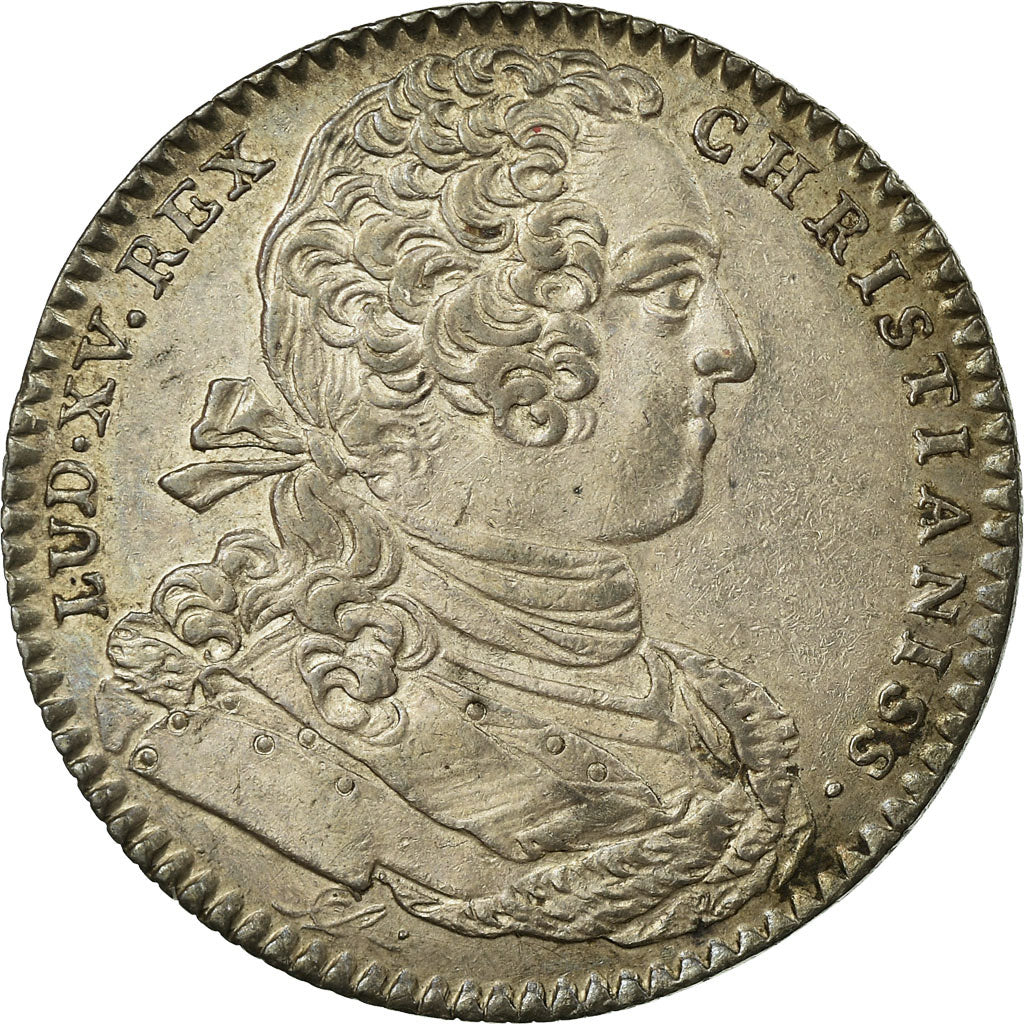 France, Token, Louis XV, Marchands Teinturiers, AU(55-58), Silver