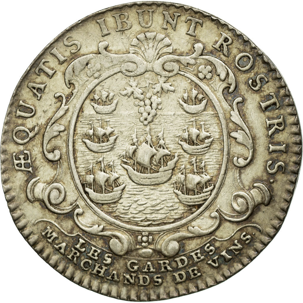 France, Token, Royal, AU(55-58), Silver, Feuardent:5400